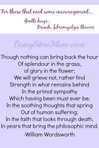 Wordsworth poem #fibromyalgia #Wordsworth #poems