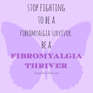 I am not just a survivor of fibromyalgia - I'm a thriver! #fibromyalgia #fibrothriver