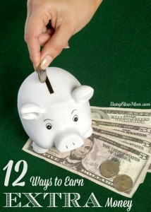 Frugal Living with Fibro: 12 Ways to Earn Extra Money #FibroLiving