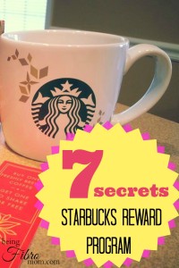 7 Secrets to the Starbucks Rewards Program #starbucks #frugal