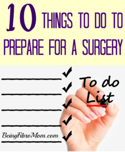 10 things to do to prepare for a surgery #surgery
