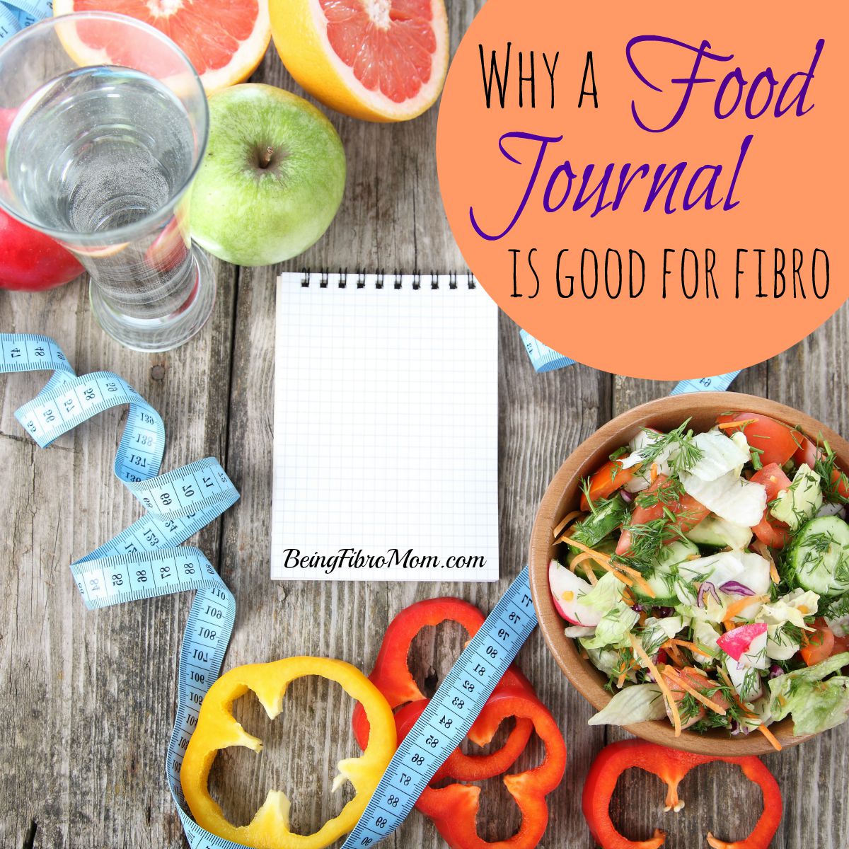 Why a Food Journal is Good for Fibromyalgia #fibromyalgia #foodjournal