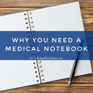 why you need a medical notebook with a chronic illness #fibromyalgia #chronicillness #beingfibromom