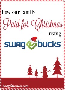 how our family paid for Christmas using Swagbucks #Christmas #Swagbucks #holidays #frugal