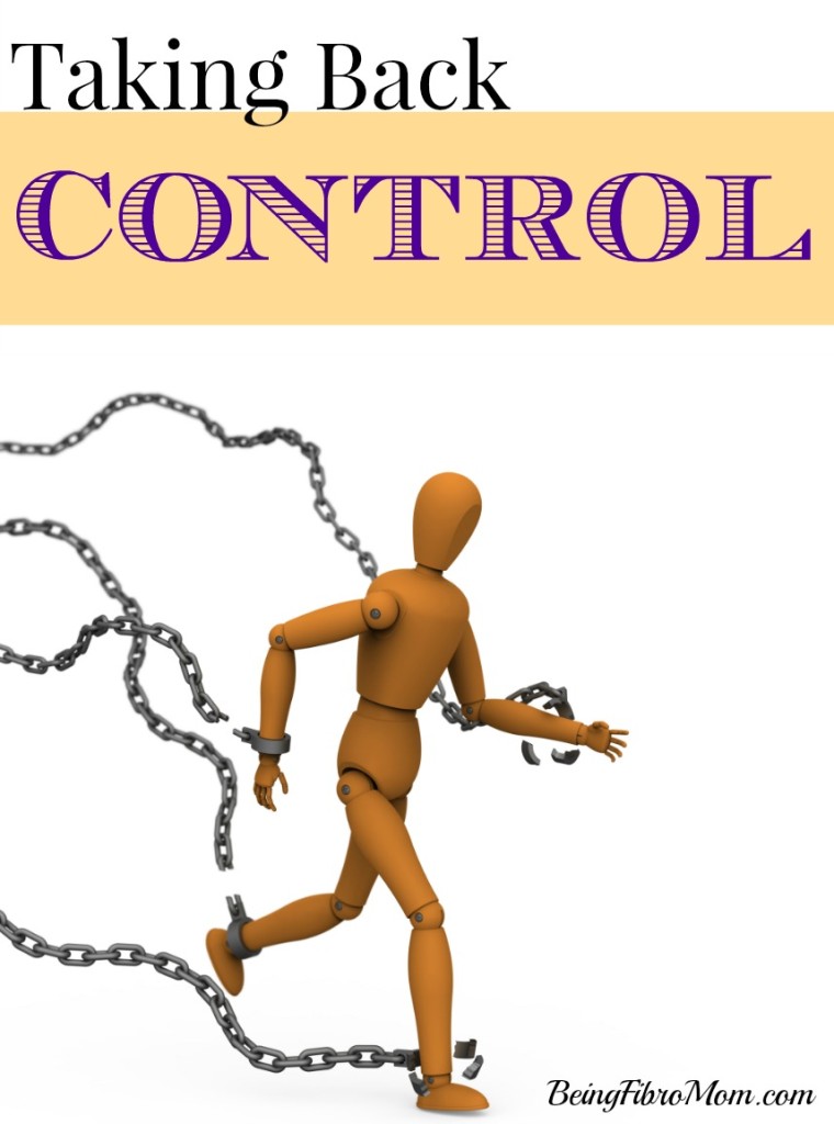 taking back control #control #MyFibroJournal