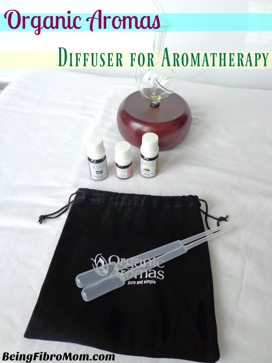 Organic Aromas diffuser for Aromatherapy #OrganicAromas #EssentialOils #BeingFibroMom