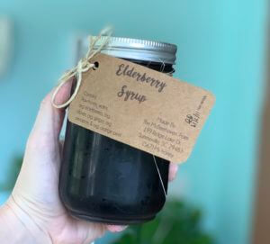 elderberry syrup for wellness #elderberrysyrup #beingfibromom