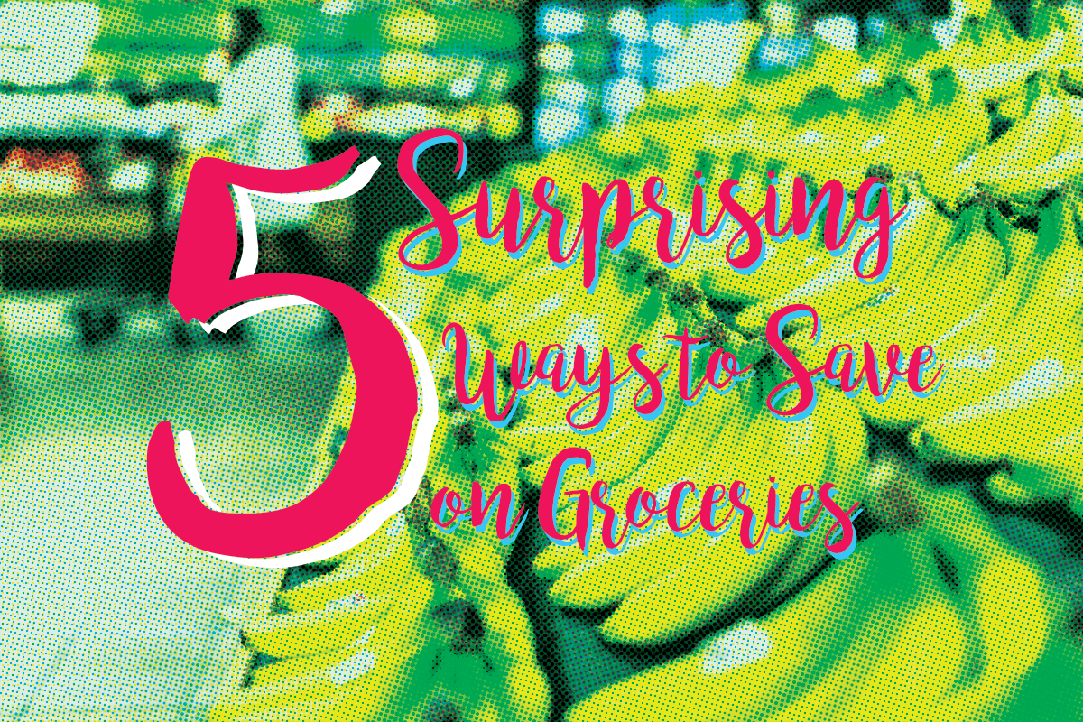 5 Surprising Ways to save on Groceries #frugalliving #beingfibromom