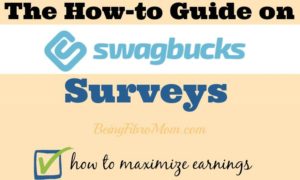 How to Guide on Swagbucks Surveys #Swagbucks #Surveys #BeingFibroMom