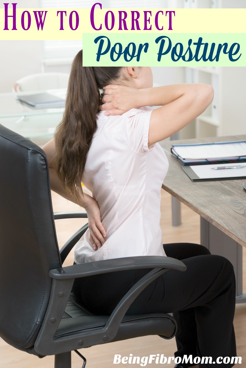 How to Correct Poor Posture #PosturePump #chronicpain #BeingFibroMom