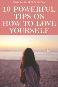 10 powerful tips on how to love yourself #loveyourself #beingfibromom