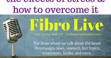 the effects of stress and how to overcome it #FibroLive #BeingFibroMom