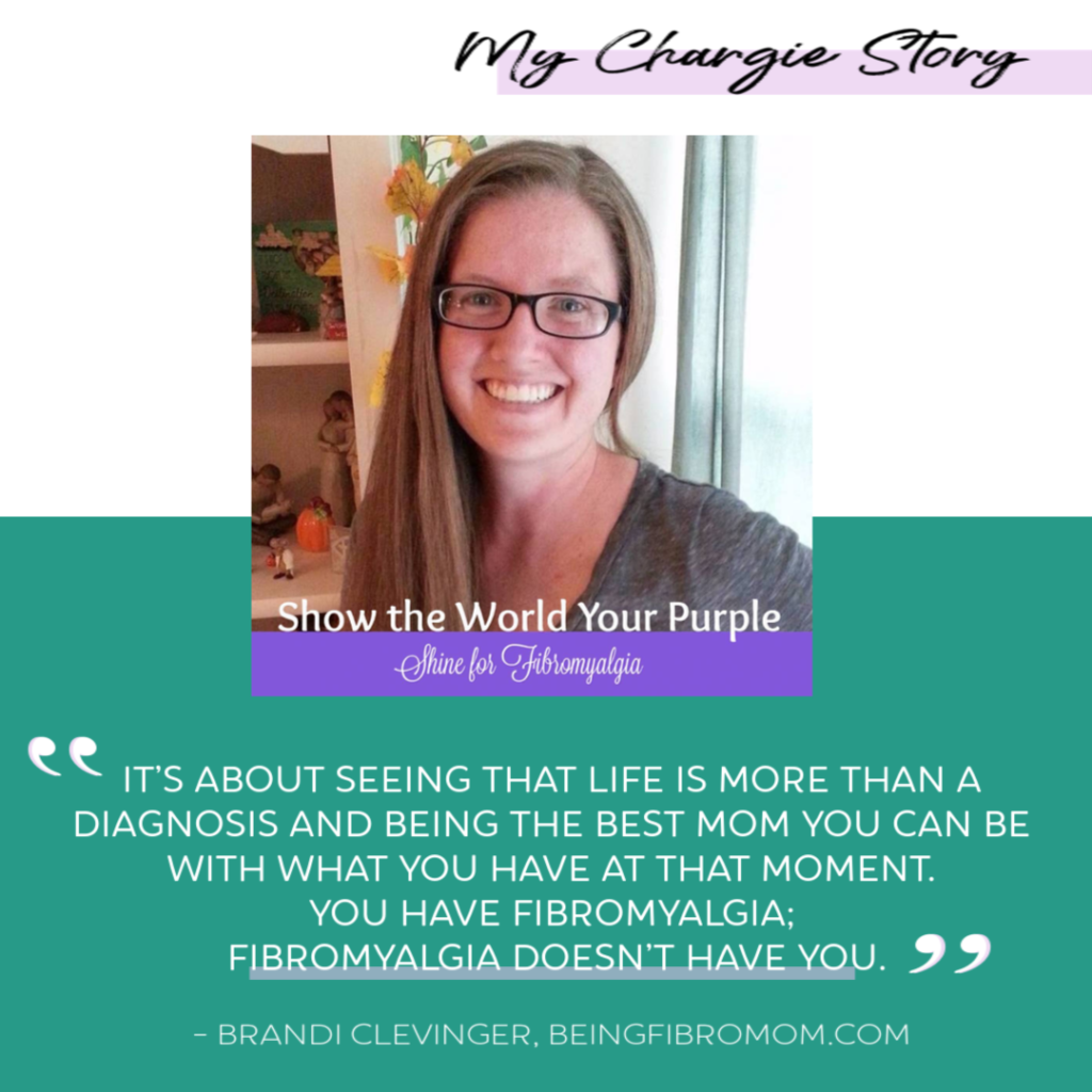 My Chargie Story #beingfibromom #chargie