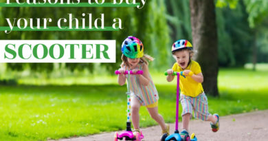 the many reasons to buy your child a scooter #fibroparenting #beingfibromom