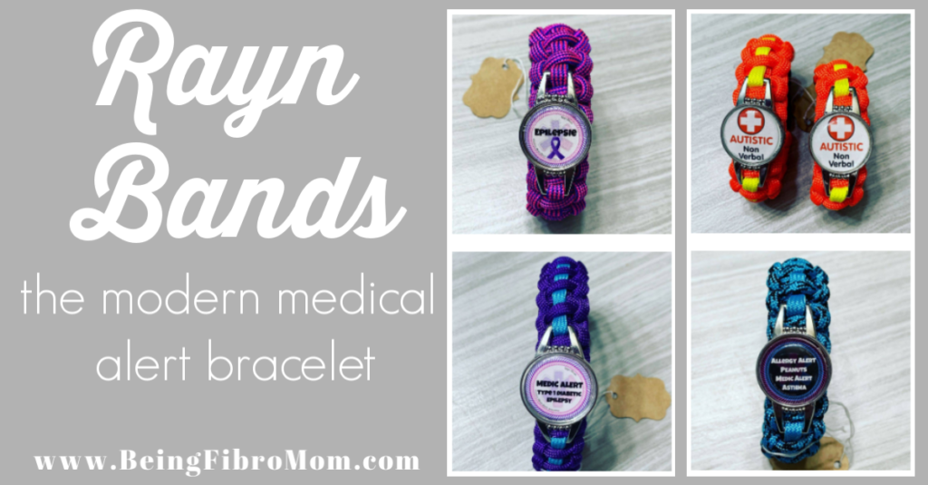 Rayn Bands The Modern Medical Alert Bracelet #medicalbracelet #raynbands #beingfibromom
