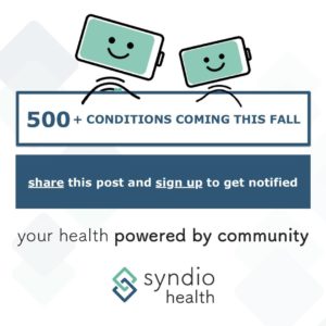 Syndio Health 2.0: the new community platform for chronic illness management #syndiohealth