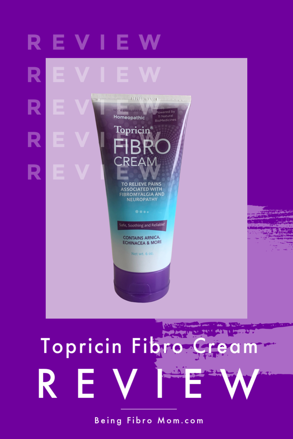 Topricin Fibro Cream review #fibrocream #beingfibromom #fibromyalgia #painrelief