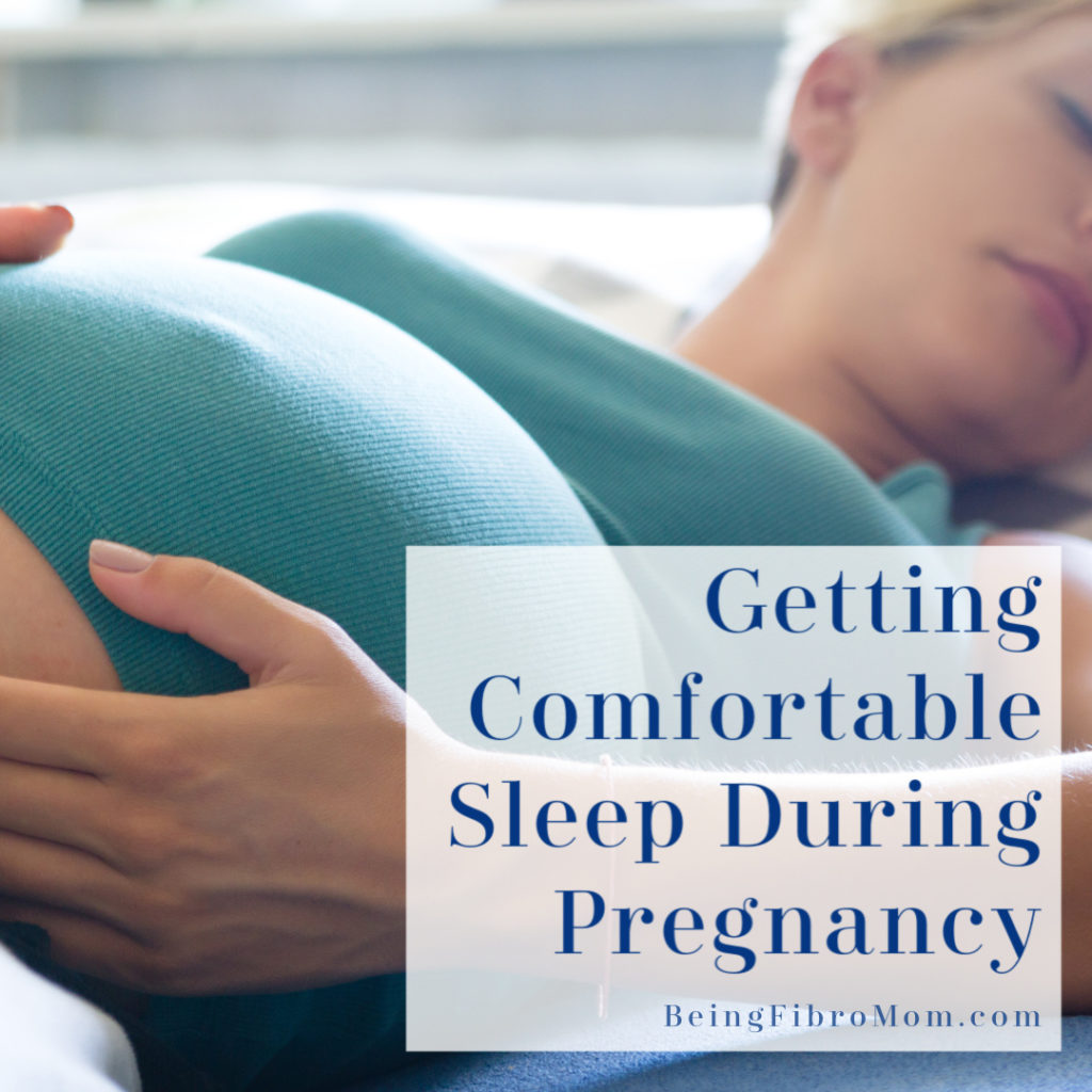 getting comfortable sleep during pregnancy #pregnancy #fibroparenting #beingfibromom