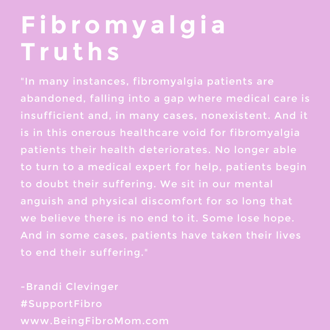 The Onerous Healthcare Void for Fibromyalgia Patients - Being Fibro Mom
