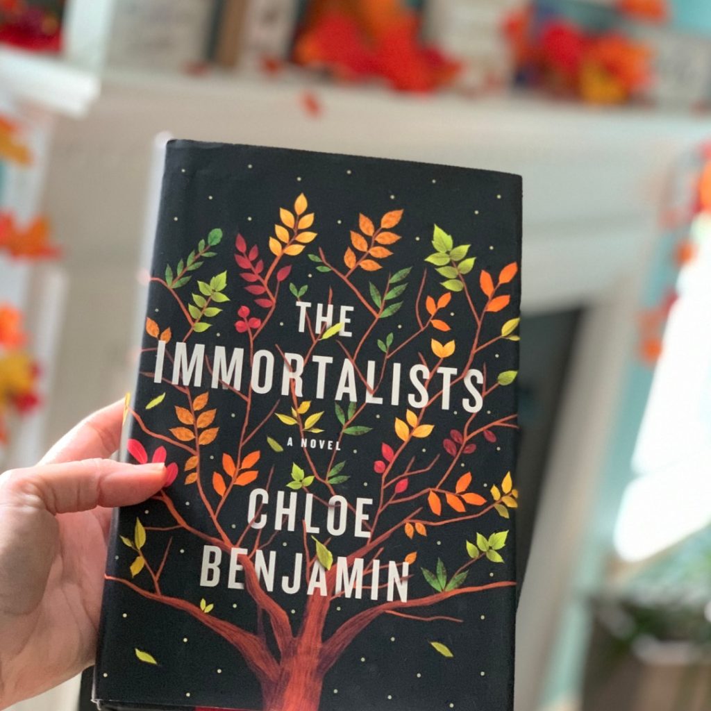 the immortalists by Chloe Benjamin #bookreviews #brandisbookcorner #beingfibromom #theimmortalists #chloebenjamin