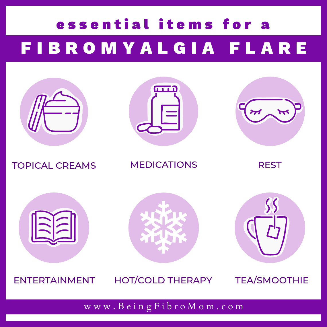 ways to recover from a fibromyalgia flare #fibromyalgia #beingfibromom