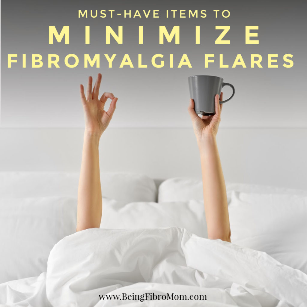 must have items to minimize fibro flares #fibromyalgia #fibroflares #chronicpain