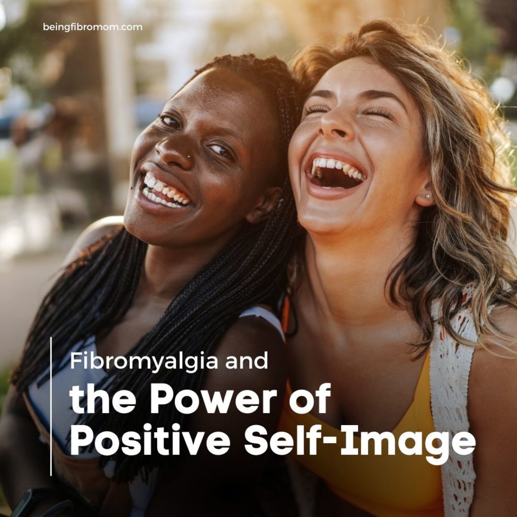 one white woman and one black woman leaning into one another laughing while outdoors